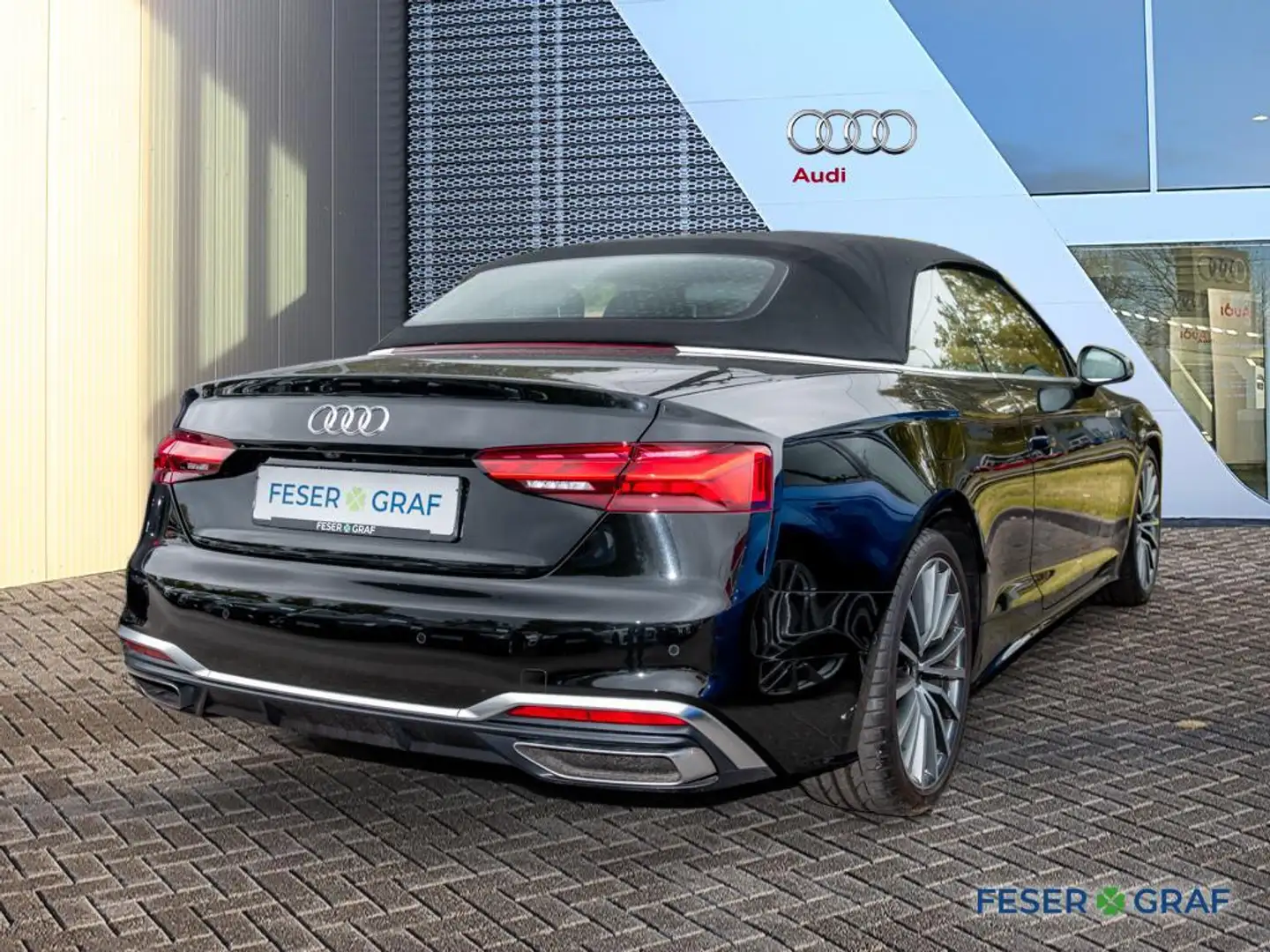 Audi A5 Cabriolet 40 TDI S tronic S line /Matrix/Navi+/HuD Schwarz - 2