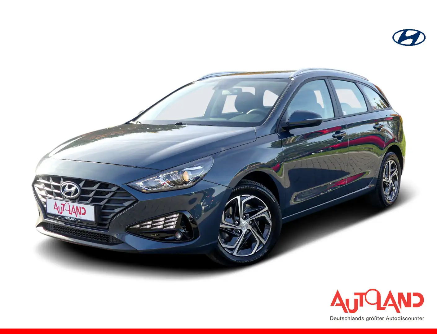 Hyundai i30 cw 1.5DPI Tempomat Sitzheizung DAB PDC Gris - 1
