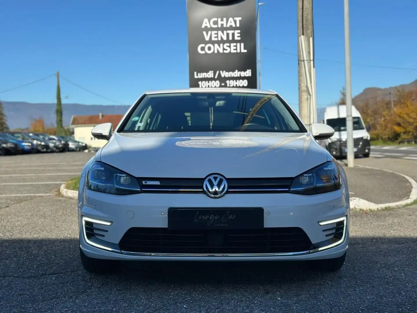 Volkswagen e-Golf 136 Electrique Blanc - 2