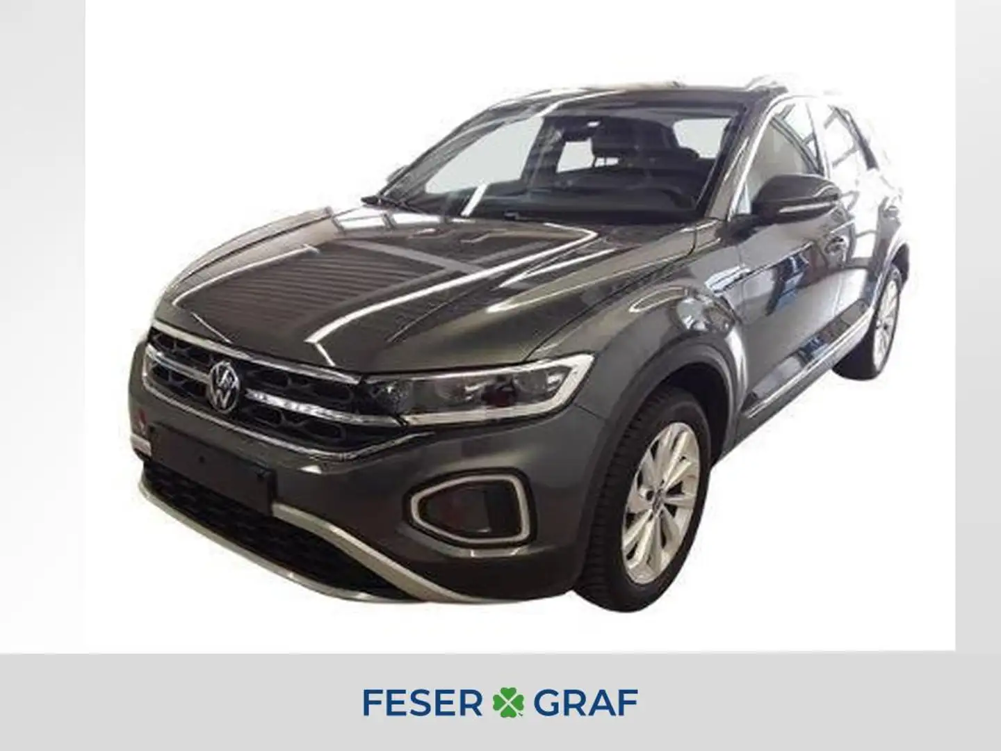 Volkswagen T-Roc Style 2.0 TDI Navi Kamera LED SiHz Grijs - 1