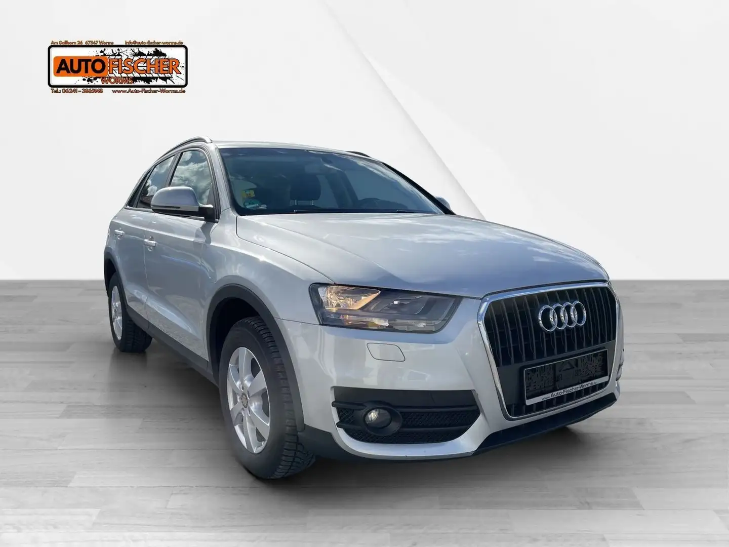 Audi Q3 2.0 TDI 1.Hand Argent - 1