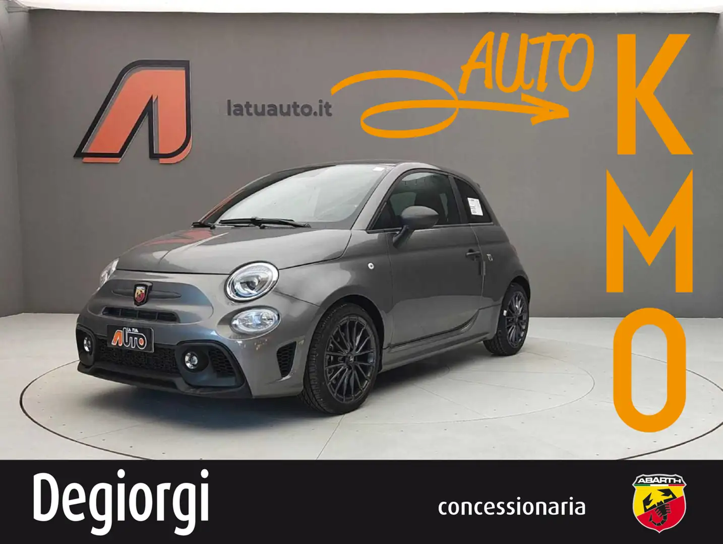 Abarth 595 1.4 T-JET 165CV  TETTO NERO Nero - 1