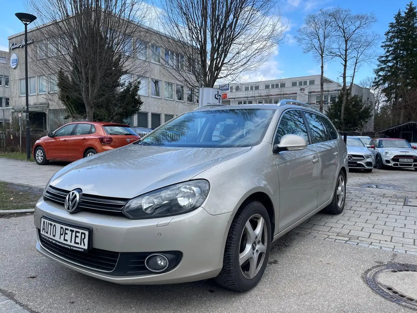 Volkswagen Golf VI Variant Highline Beige - 1