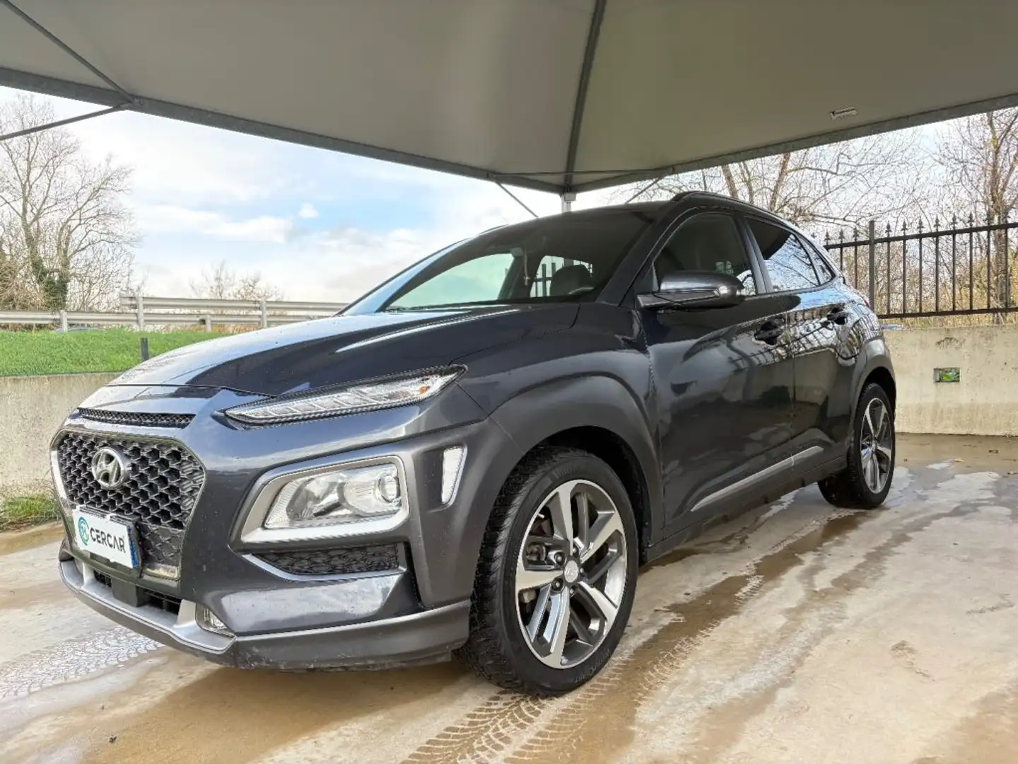 Hyundai KONA 1.0 T-GDI Style EURO 6 IDONEA PER NEOPATENTATI Gris - 1