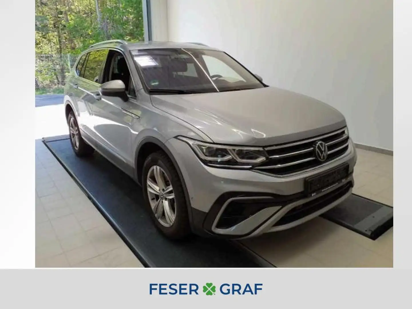 Volkswagen Tiguan Allspace 2.0 TDI DSG Elegance 4M AHK NAVI Silber - 1