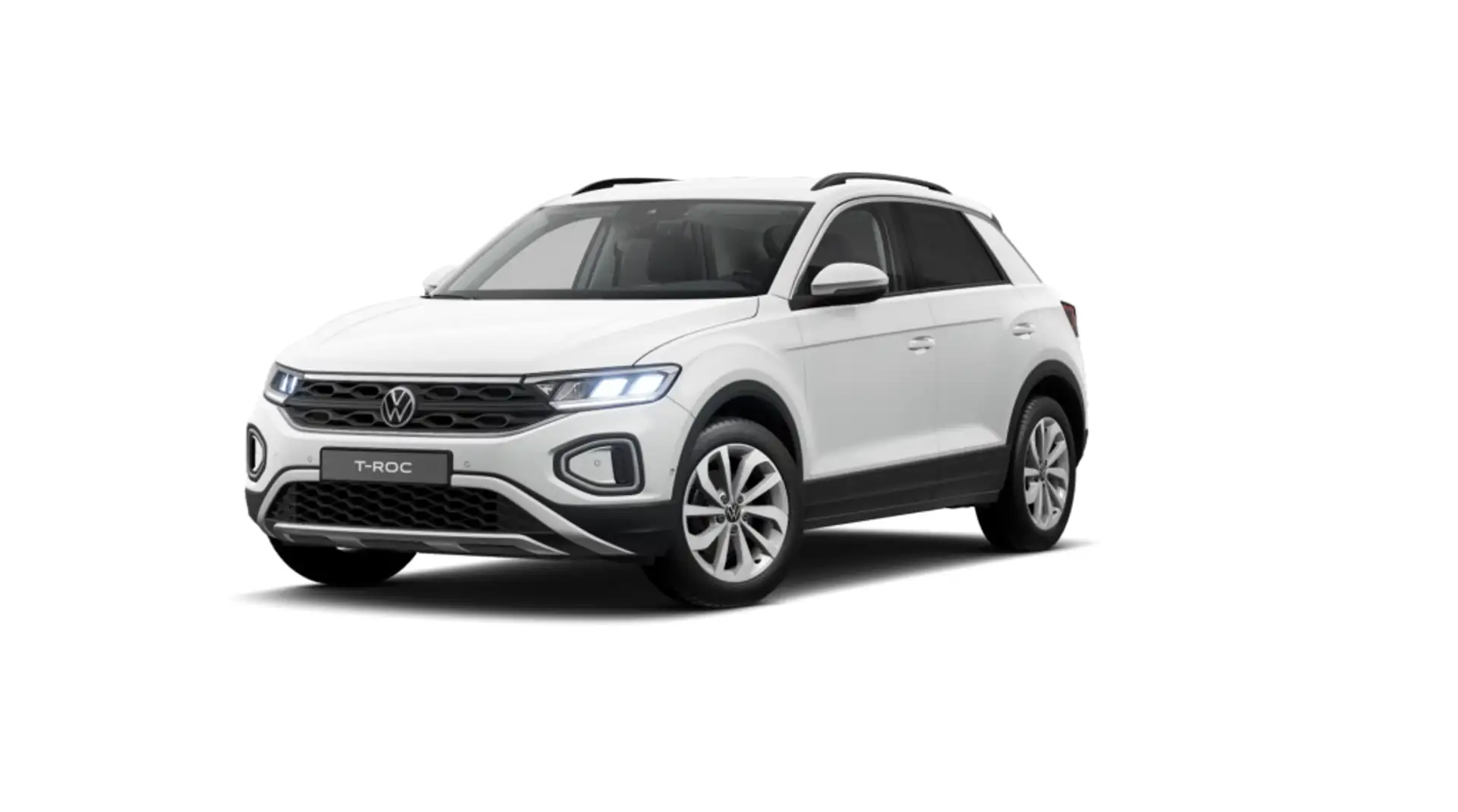 Volkswagen T-Roc 1.0 TSI Más 85kW Blanc - 1