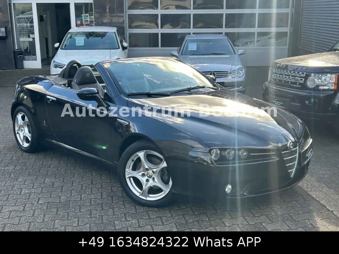 Alfa Romeo Spider 2.2 JTS 16V Exclusive Leder Kette Neu Schwarz - 2