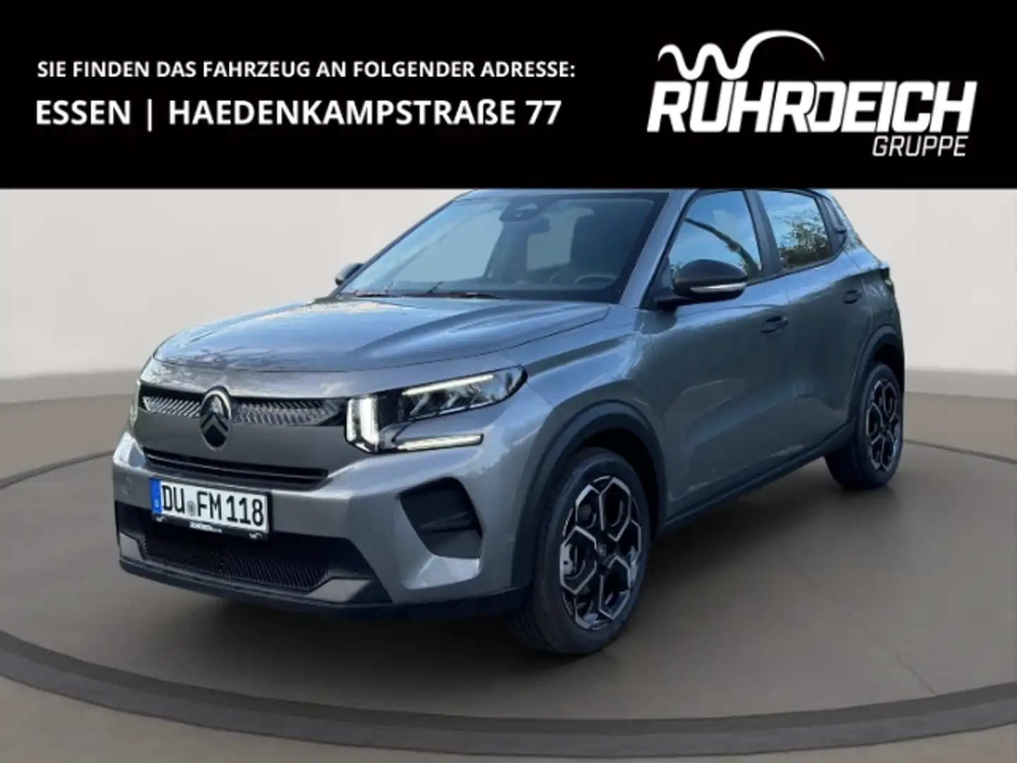 Citroen C3 YOU Aluräder LED-Tagfahrlicht Einparkhilfe Spurhal Grijs - 1