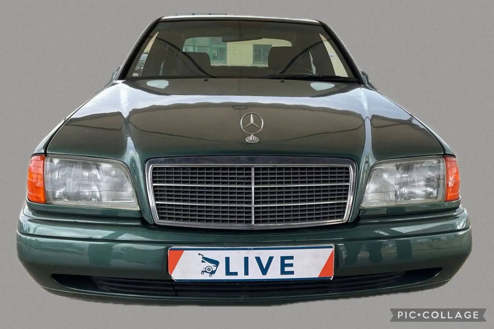 Mercedes-Benz C 220 Automatik CLASSIC Klima,1.Hand,AHK Verde - 2