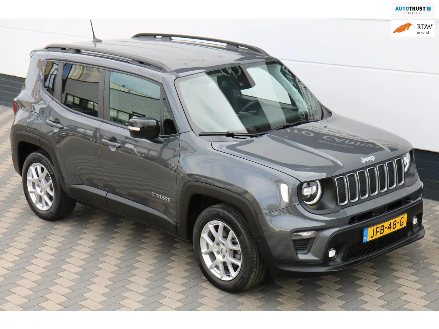Jeep Renegade 1.5T e-Hybrid Altitude 1ste eig. Carplay !! Grau - 1