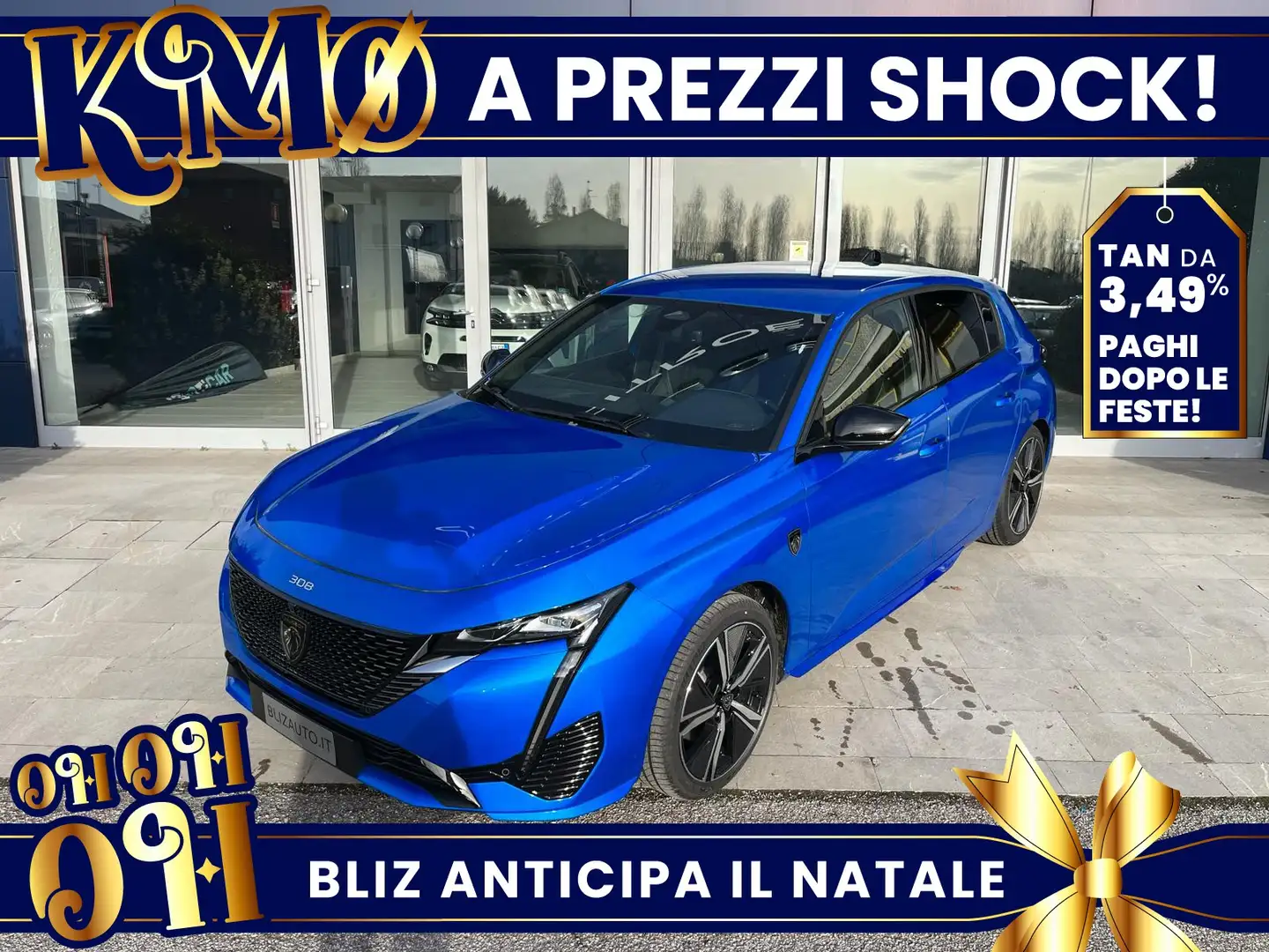 Peugeot 308 1.5 bluehdi gt s&s 130cv eat8 Blu/Azzurro - 1