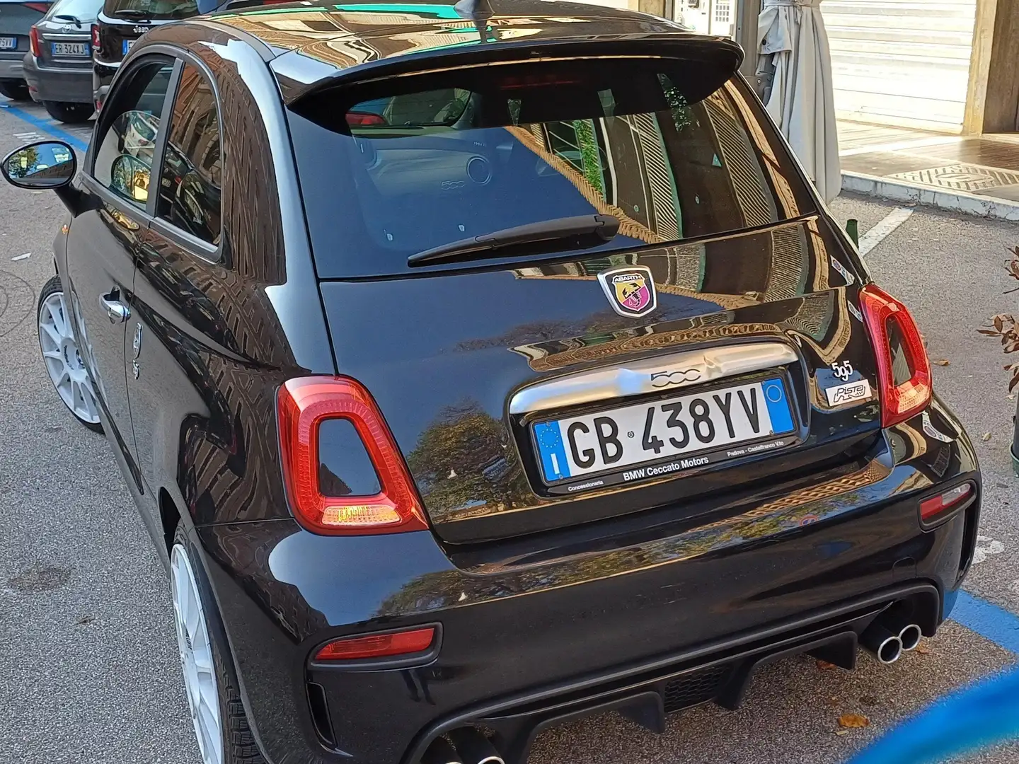 Abarth 595 Pista 70 anniversario Schwarz - 1
