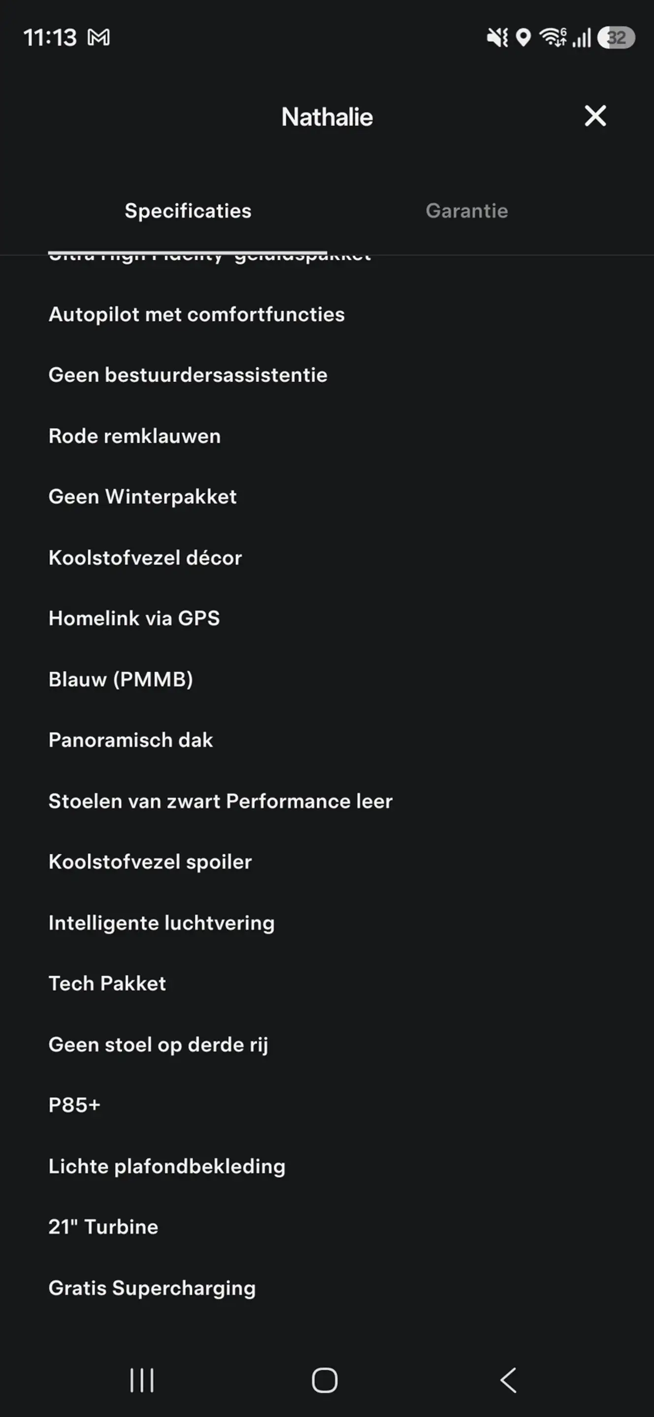Tesla Model S 85 Performance Free supercharge Levenslang — photo 6