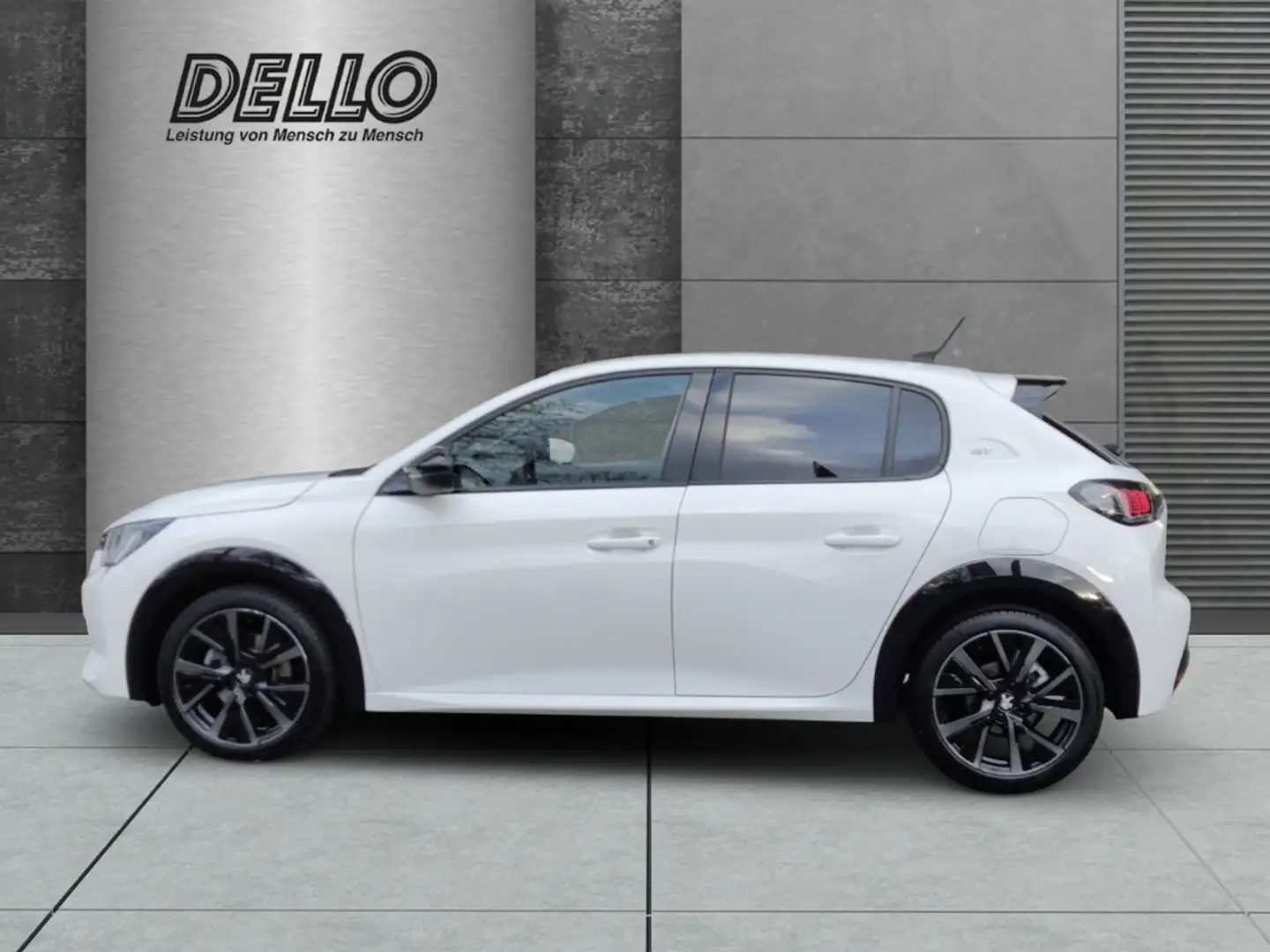 Peugeot 208 1.2 PURETECH GT Navi LED Klimaautom Fahrerprofil D Blanc - 2