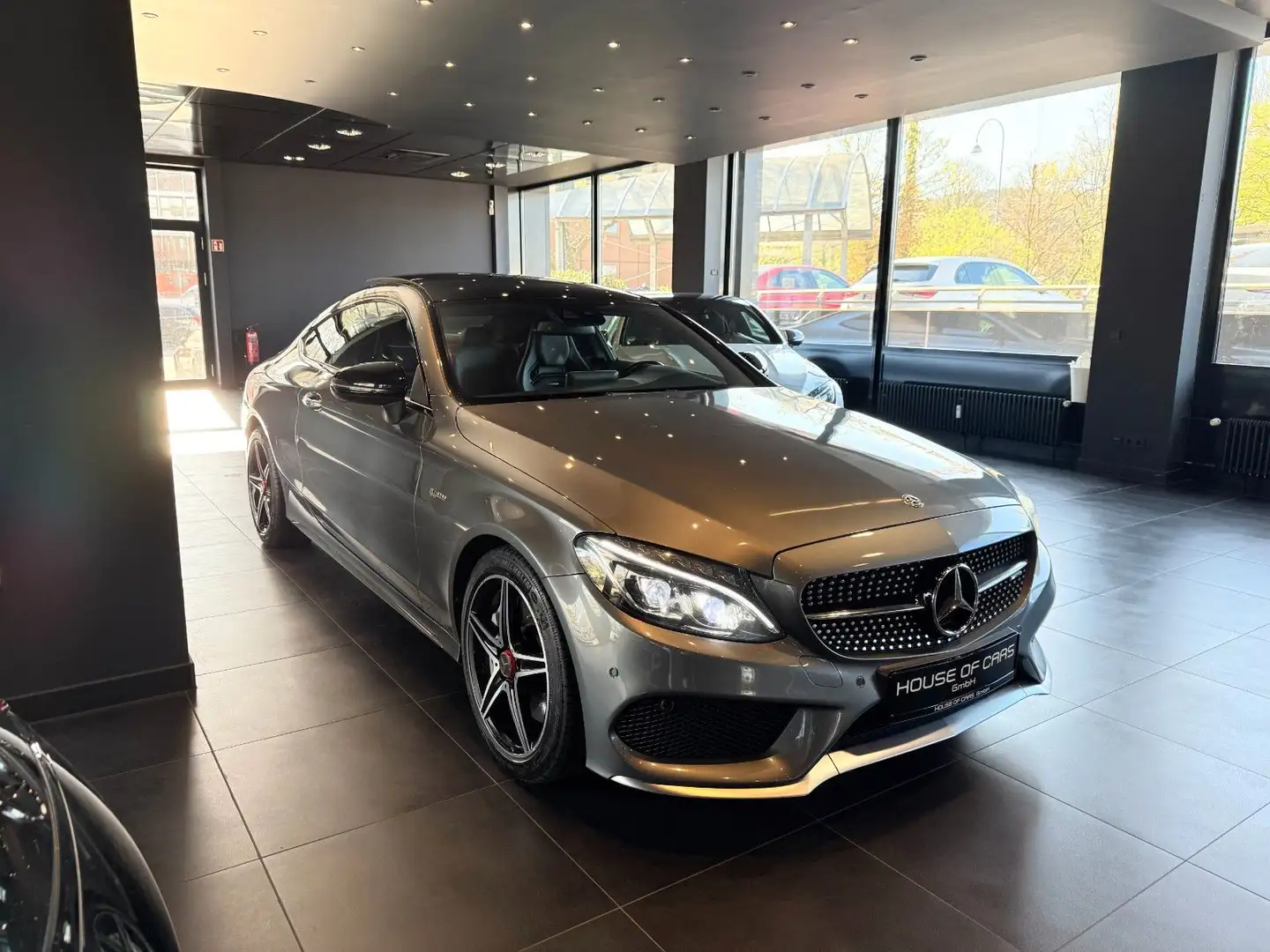 Mercedes-Benz C 43 AMG C43 AMG 4Matic Coupe*Pano*Burmester*Schalensitze Сірий - 2