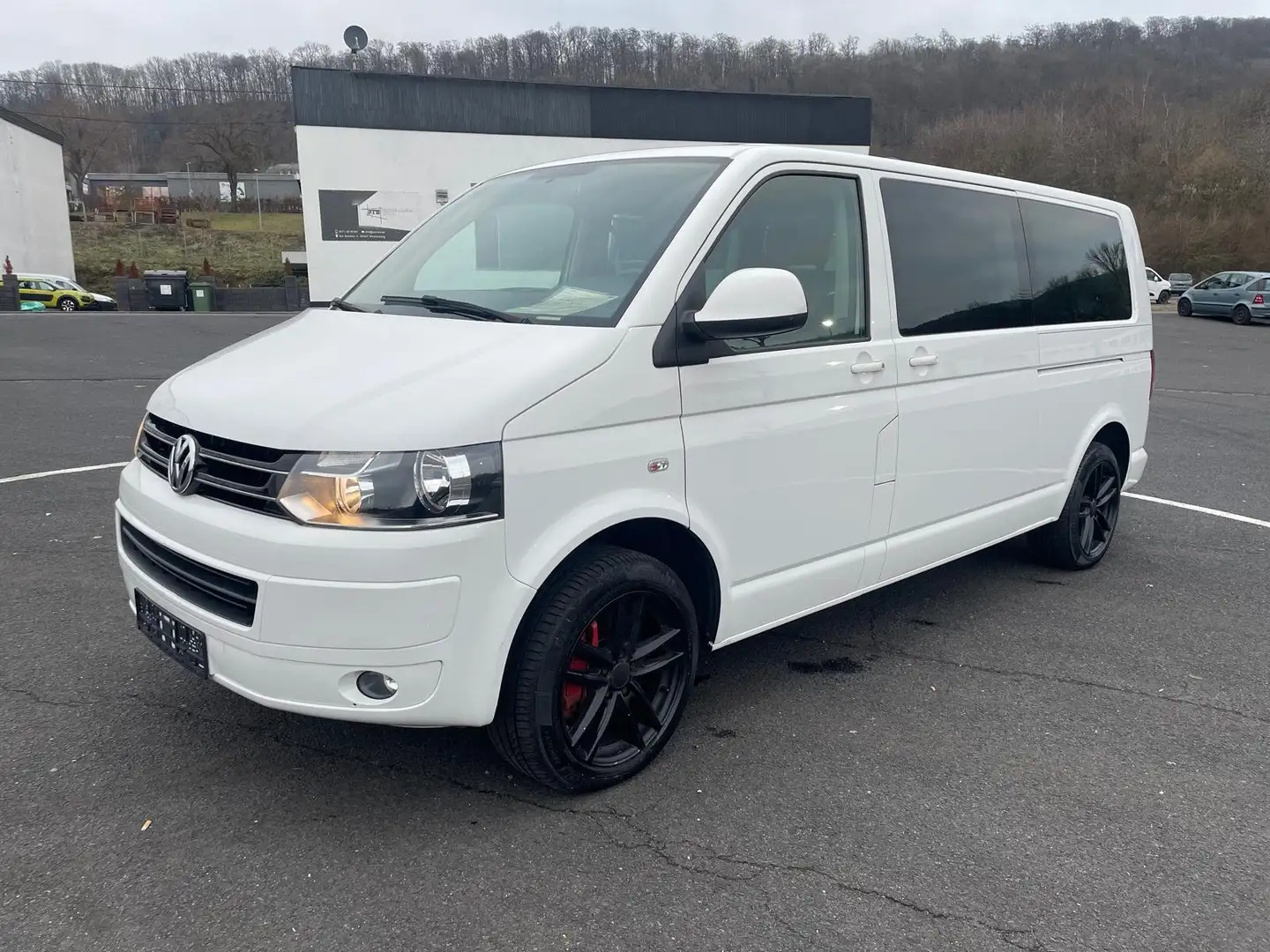 Volkswagen T5 Multivan Comfortline lang 4Motion Automatik 7 sitzer Euro 5 Weiß - 2