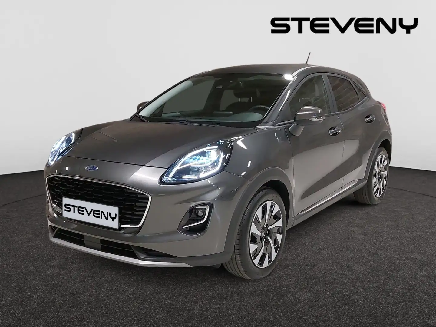 Ford Puma TITANIUM 1.0 EcoBoost mHEV 125CV*DEMO*CLIM*CRUISE* Gris - 1