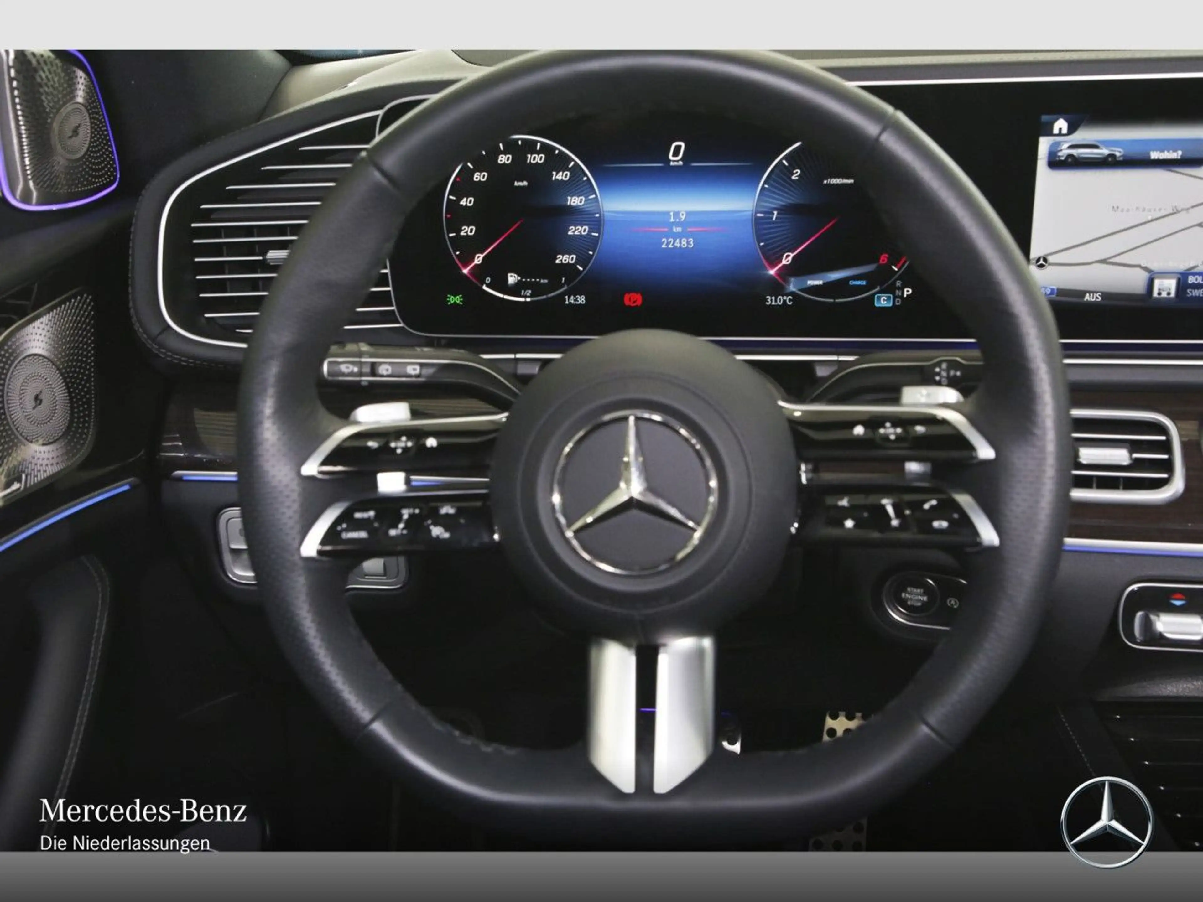 Mercedes-Benz GLS 350 d 4M AMG+PANO+360+AHK+MULTIBEAM+STHZG+HUD — photo 14