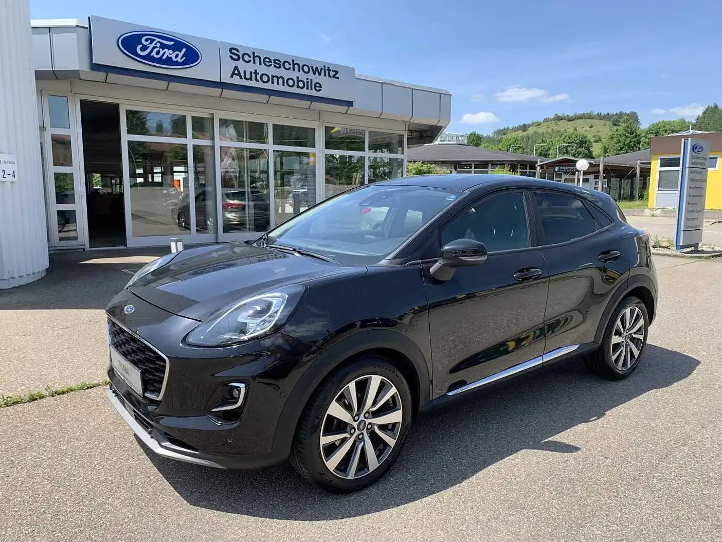 Ford Puma 1.0 EcoBoost Hybrid TITANIUM X Noir - 1