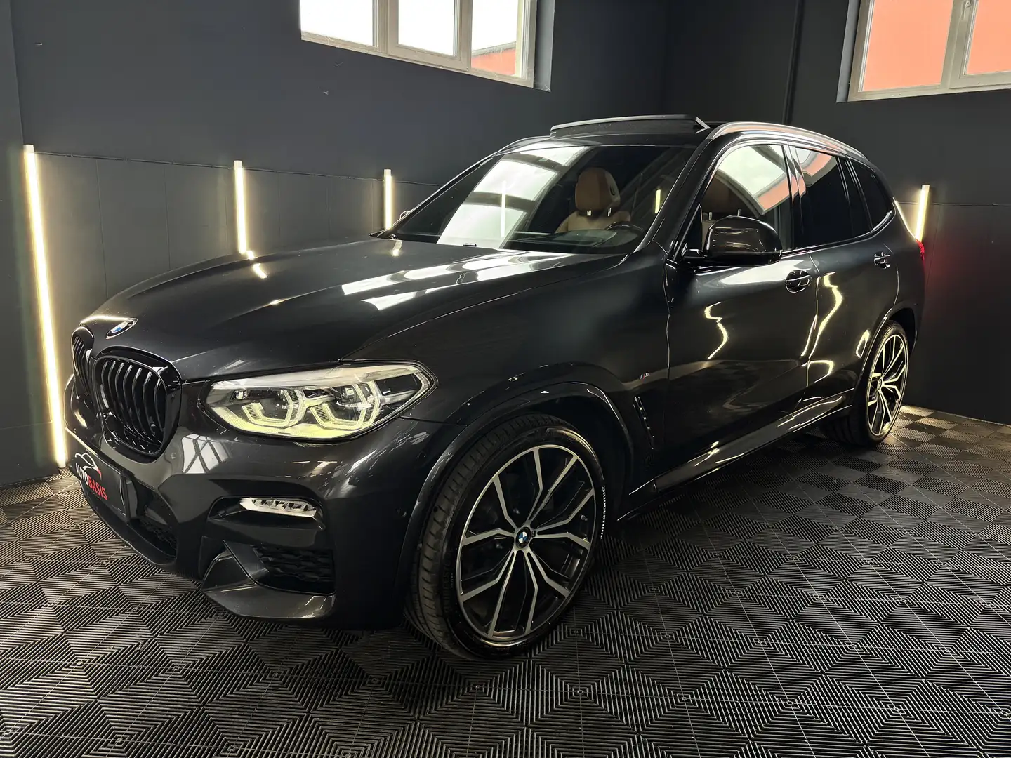 BMW X3 xDrive 20d M Sport LED/Pano/HUD/Keyless/ACC/21Zoll Grau - 2