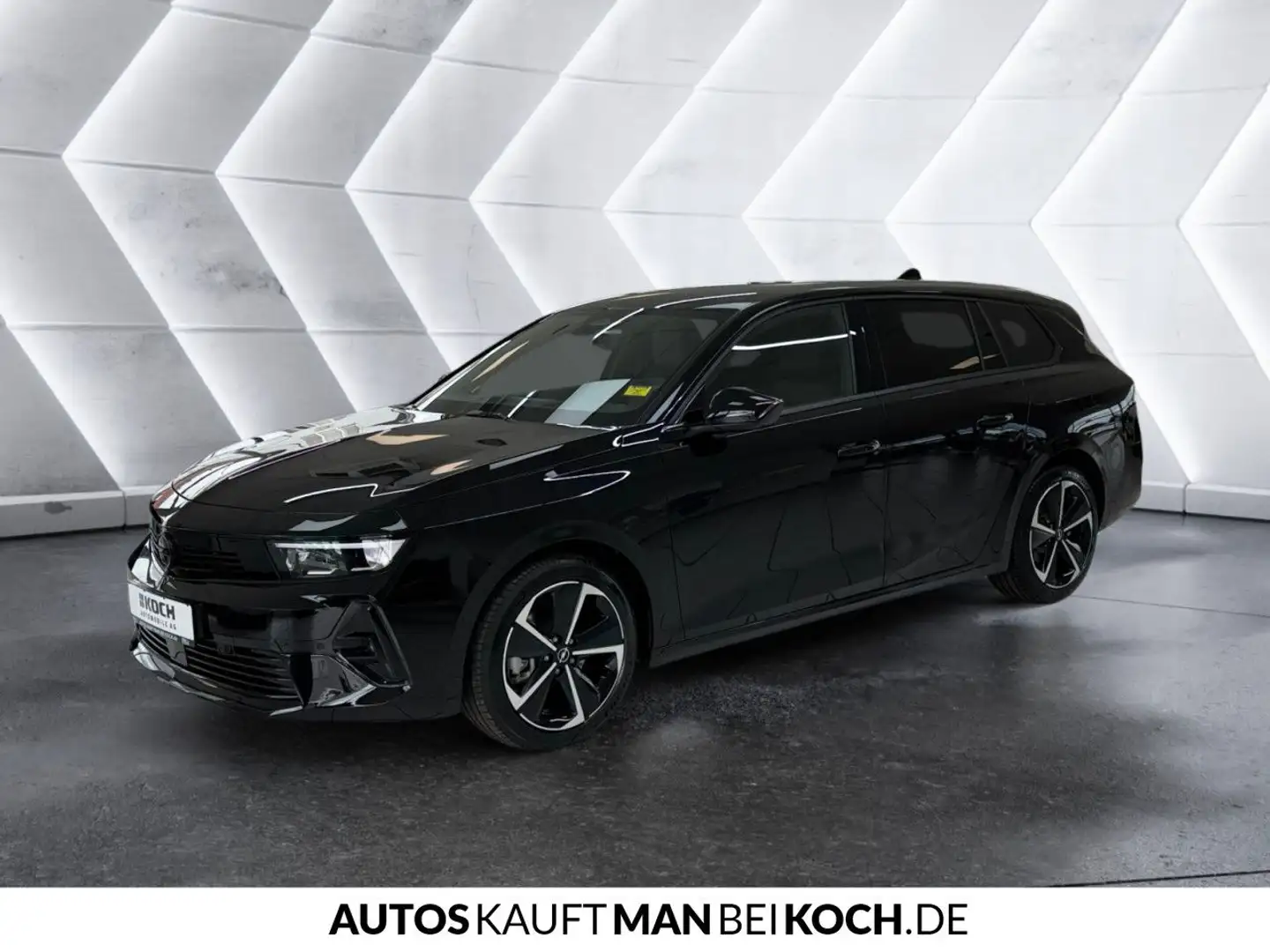 Opel Astra ST 1.2 Turbo GS AHK LED PDC SHZ LHZ KAM NAVI Schwarz - 2