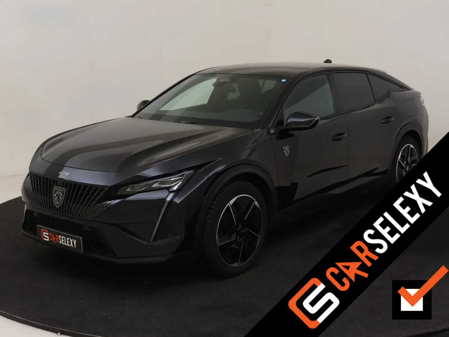 Peugeot 408 1.6 HYbrid GT 180 | Adaptive cruise | 360 Camera | Zwart - 1