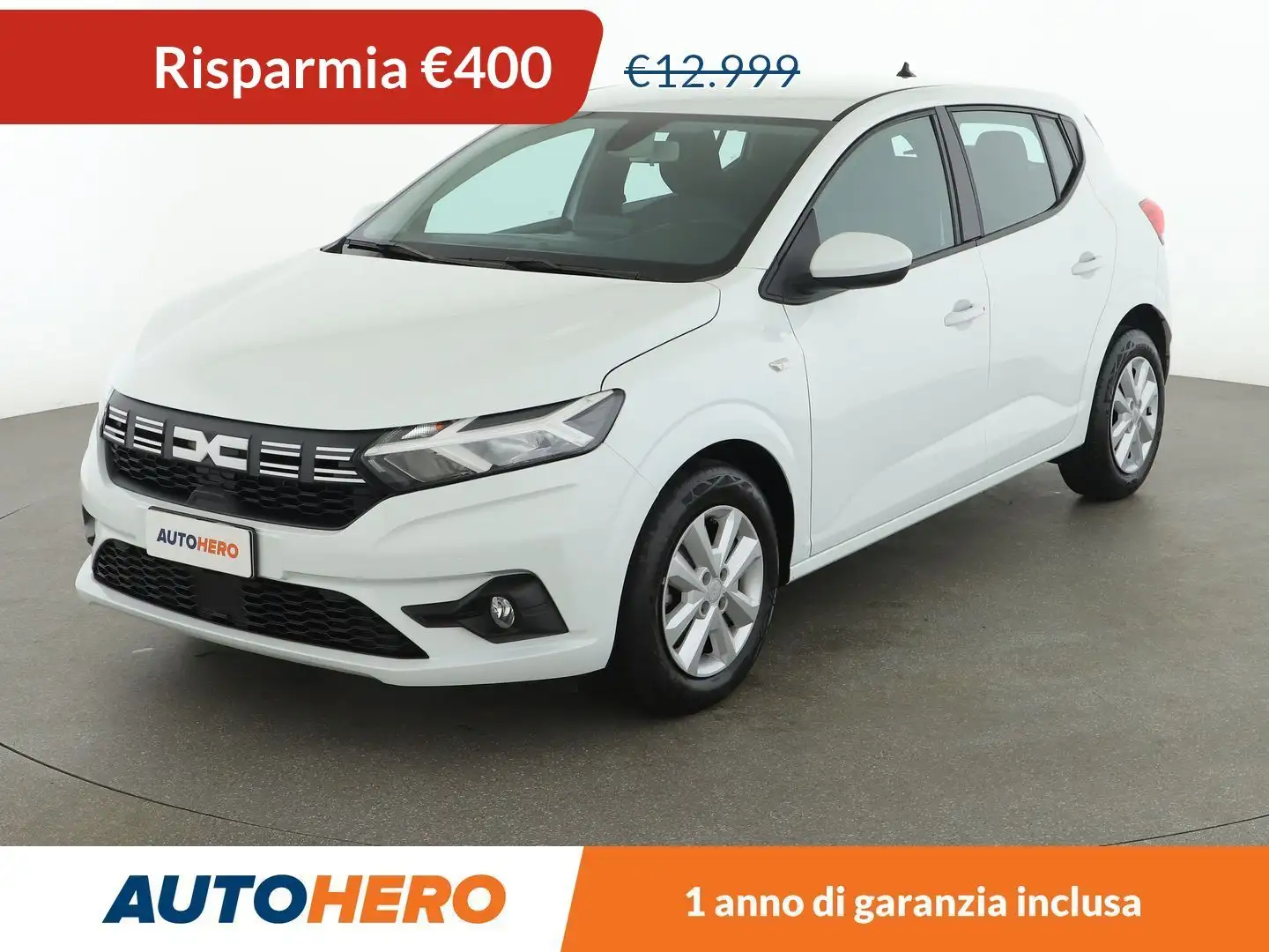 Dacia Sandero 1.0 SCe Expression 65 CV Bianco - 1