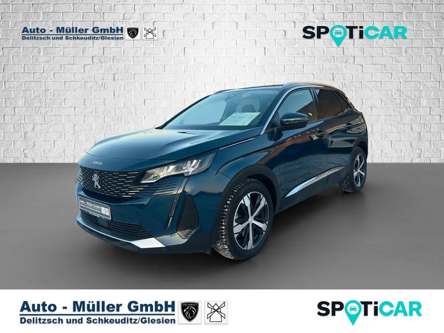 Peugeot 3008 130 PureTech EAT8 Allure Pack/Navi/Keyless Bleu - 1