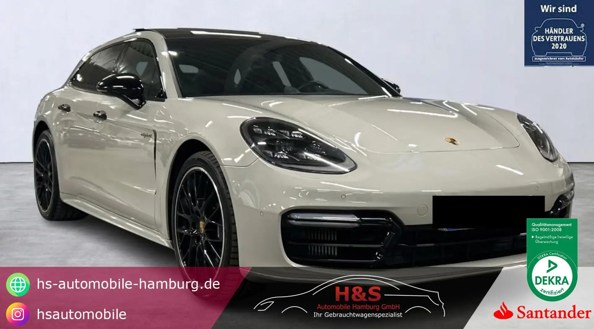 Porsche Panamera Sport Turismo 4 E-Hybrid *CHRONO/PANO/BOSE* Grau - 1