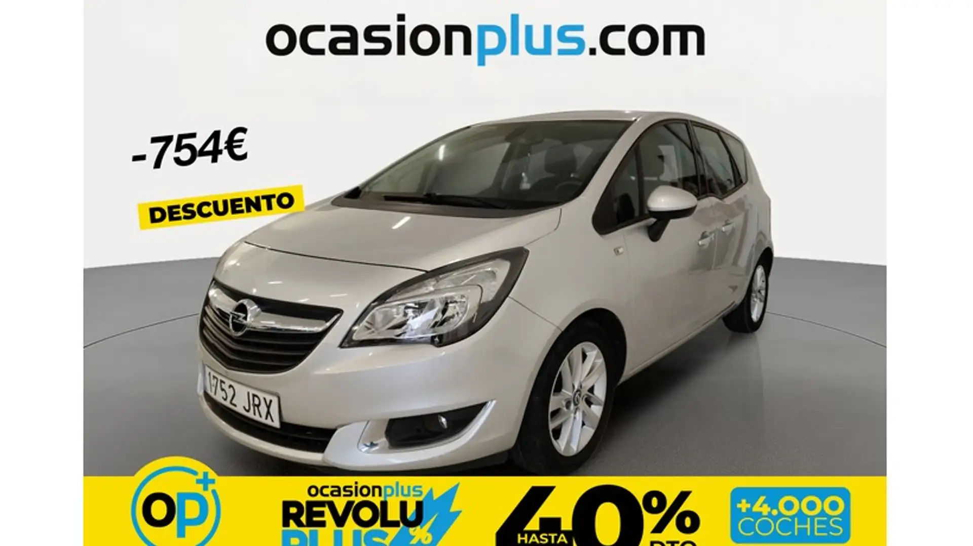 Opel Meriva 1.4 NEL Selective 120 Plateado - 1