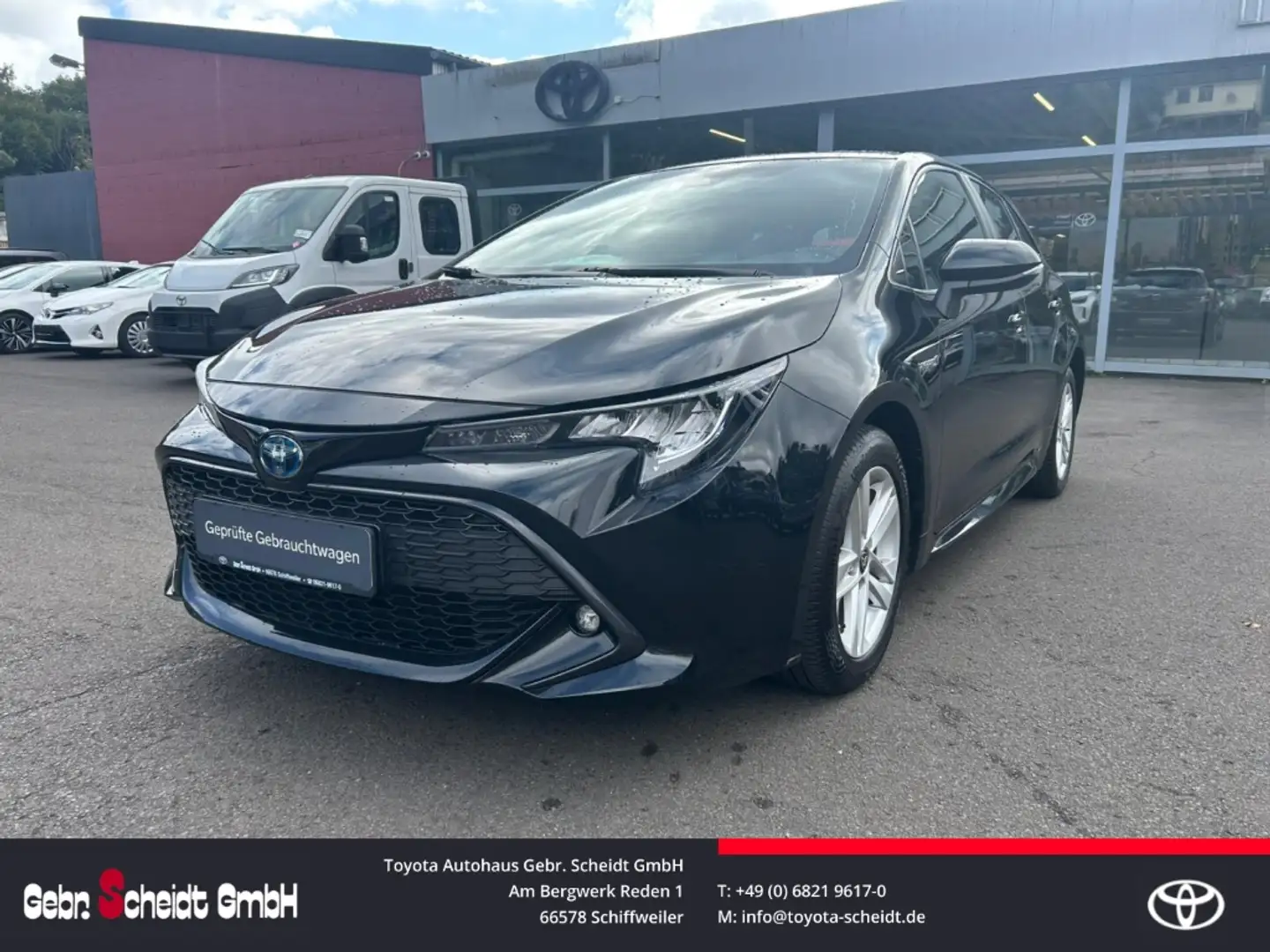 Toyota Corolla Hybrid 1.8 EU6d-T Navigationssystem Klimaautomatik Schwarz - 1