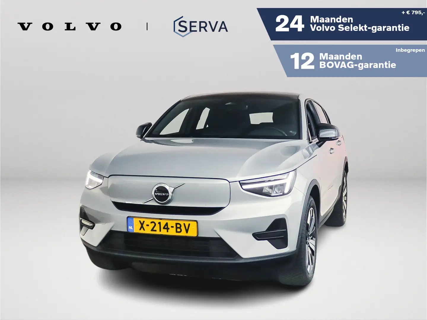 Volvo C40 Single Motor Plus 69 kWh | Panoramadak | Parkeerca Grijs - 1