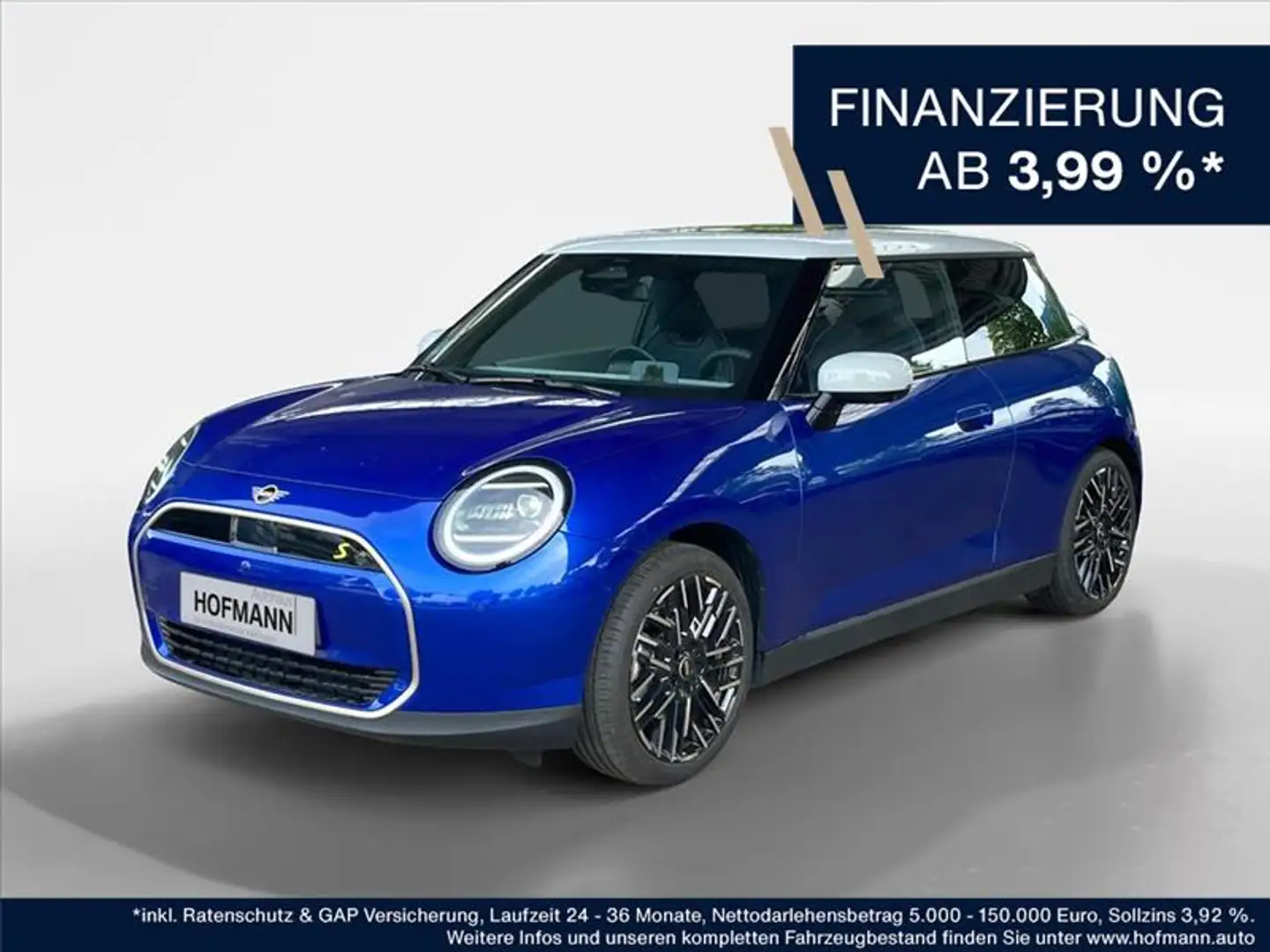 MINI Cooper SE Favoured Trim Blau - 1