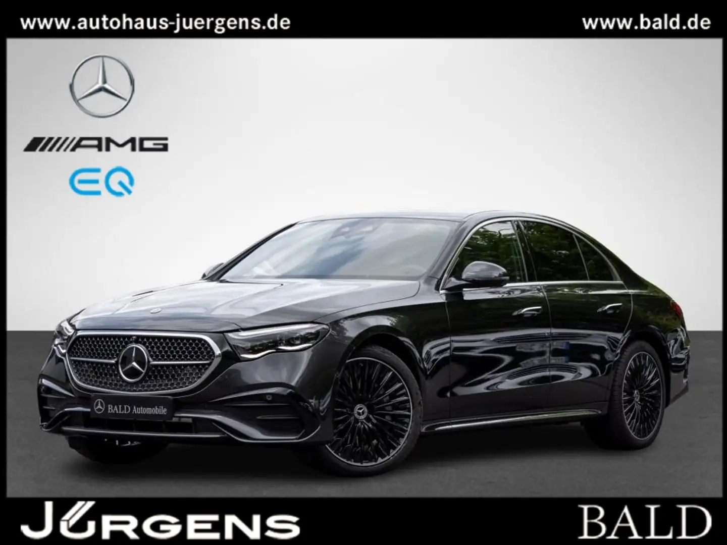 Mercedes-Benz E 220 d AMG/Super/Digital/Pano/AHK/Burm4D/360/20 Grau - 1