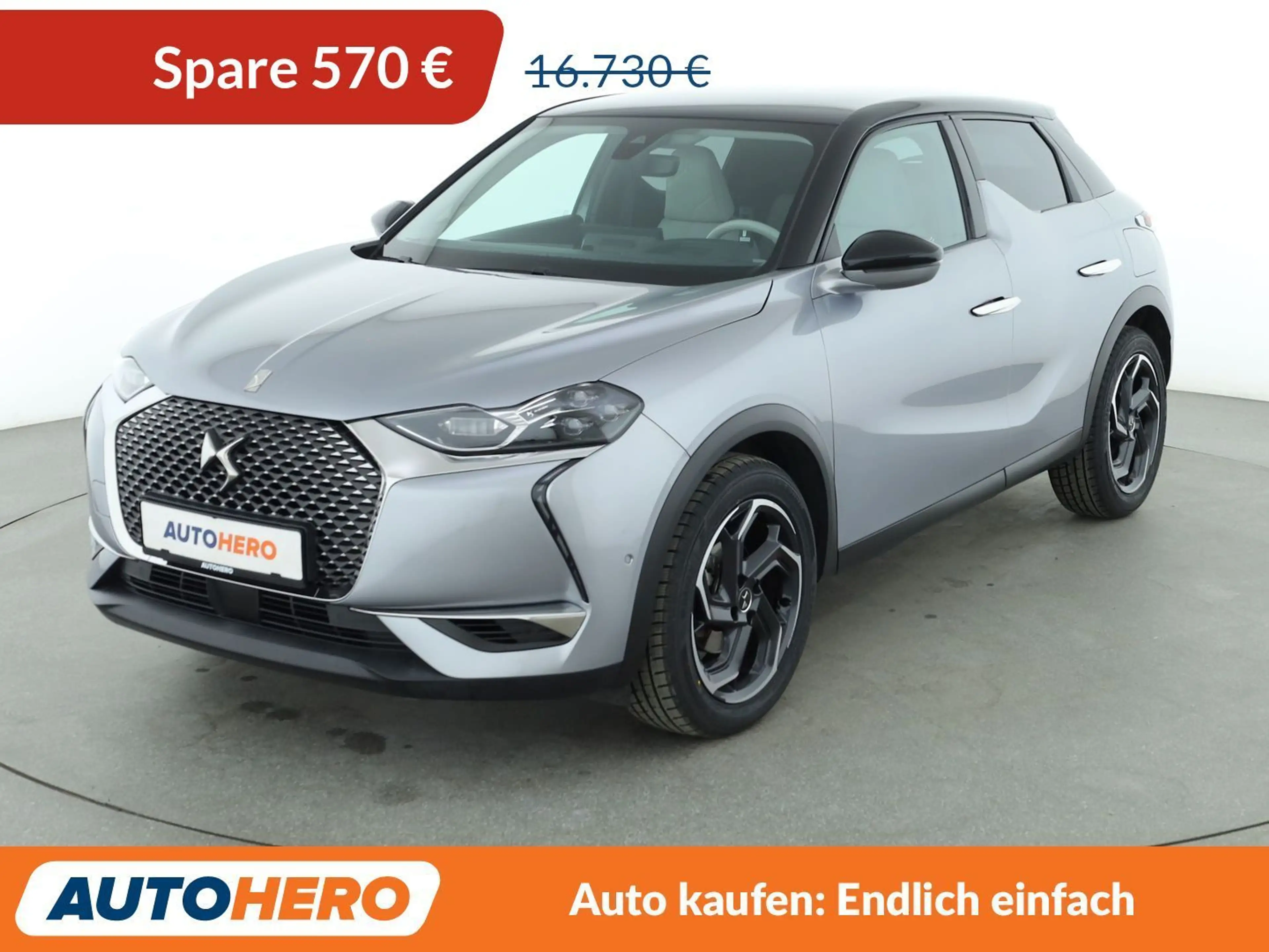 DS Automobiles DS 3 Crossback 1.2 PureTech Grand Chic Aut.*NAVI*CAM*