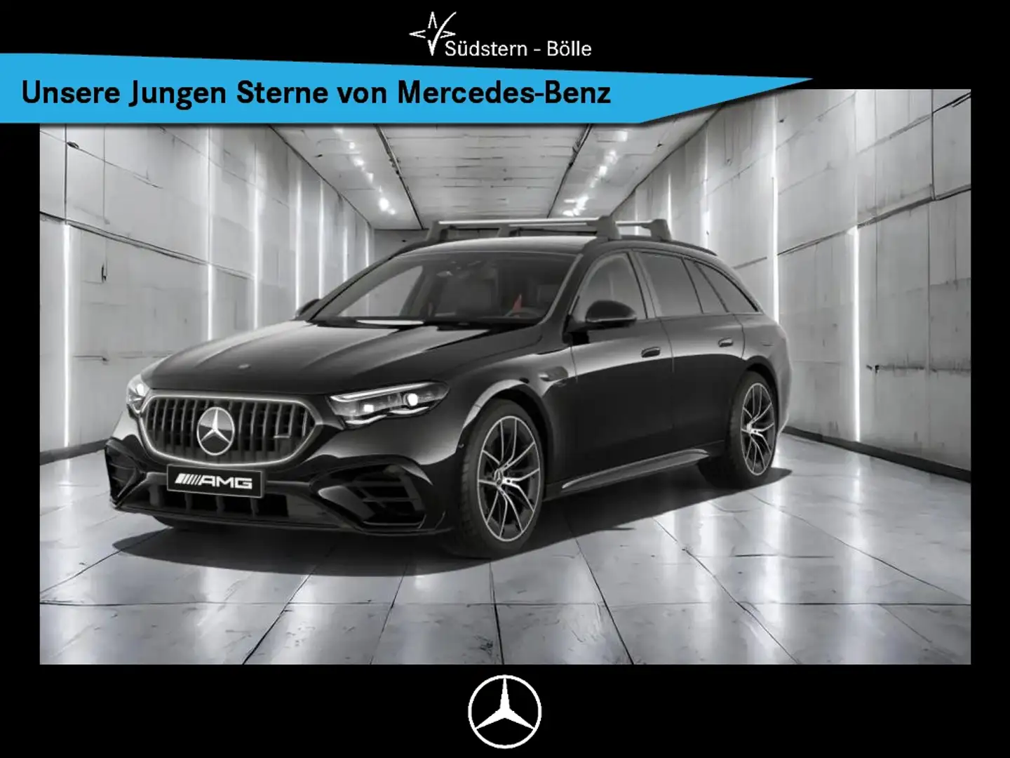 Mercedes-Benz E 53 AMG E 53 T AMG 4M+ PREM.+AHK+PANO+SITZKLIMA+HAL+DIG. Schwarz - 1