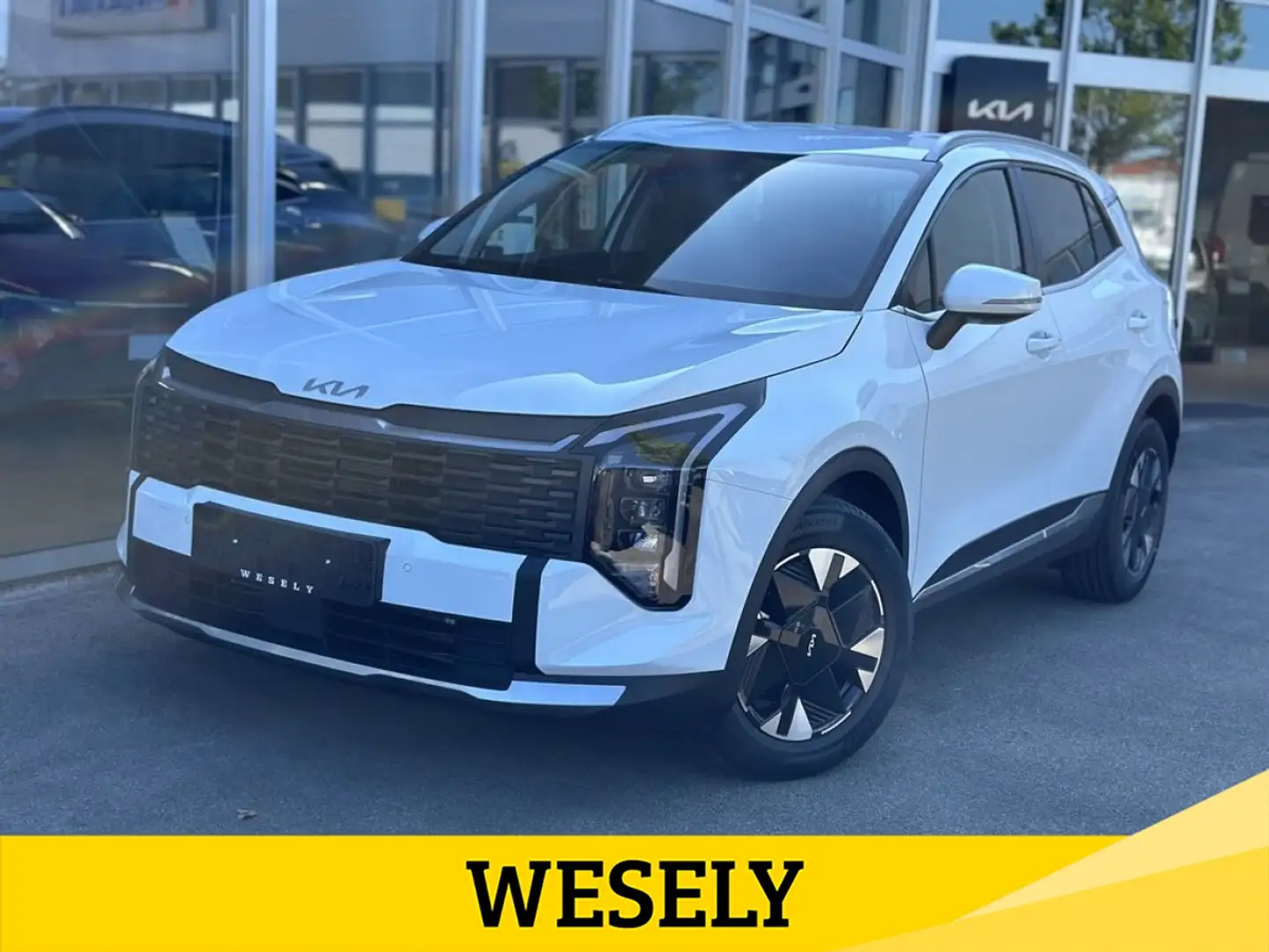 Kia Sportage 1,6 TGDI Silber 4WD DCT Weiß - 1