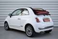 Fiat 500C Cabrio Lounge+Klima+USB+58.500KM Weiß - thumbnail 2