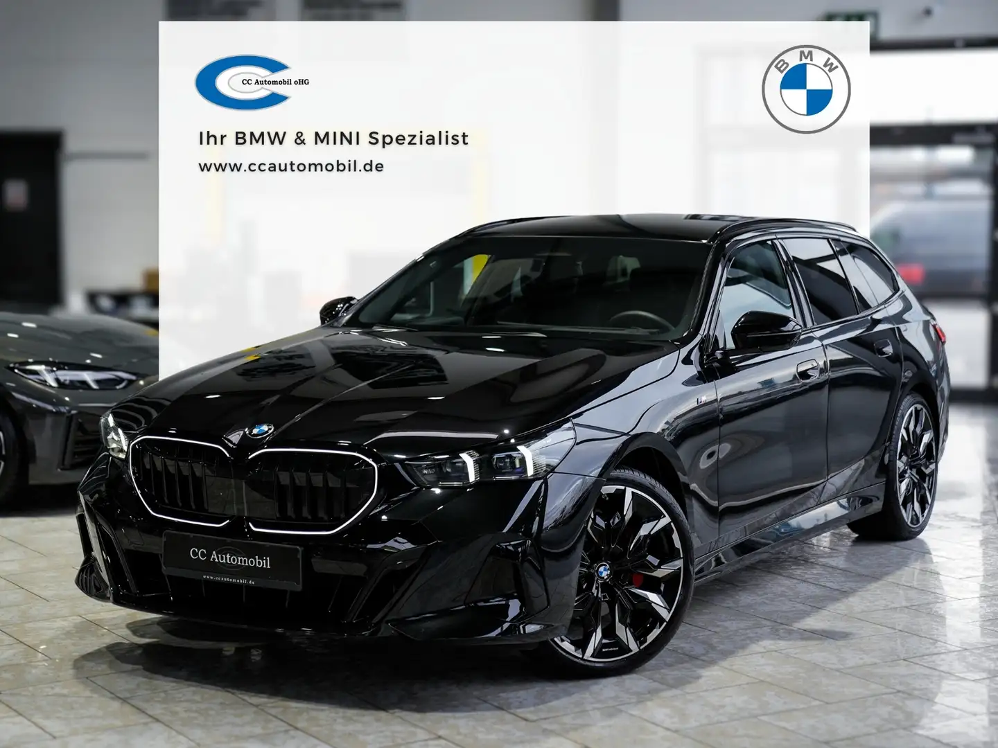 BMW 520 520i Touring M SPORT PRO B&W 21LM 360K Schwarz - 1