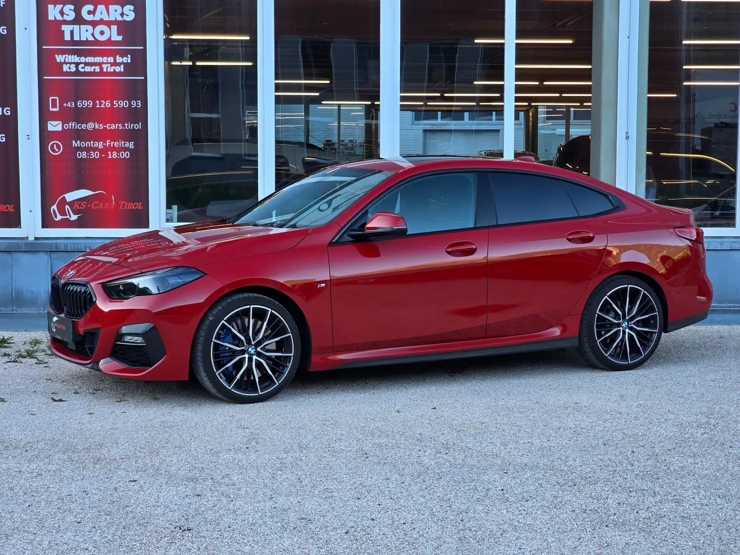 BMW 218 218i Gran Coupe M Sport Connected Professional Aut Rot - 1