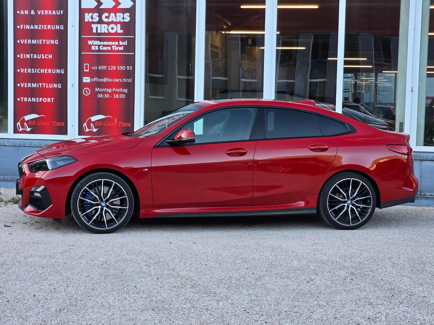BMW 218 218i Gran Coupe M Sport Connected Professional Aut Rot - 2