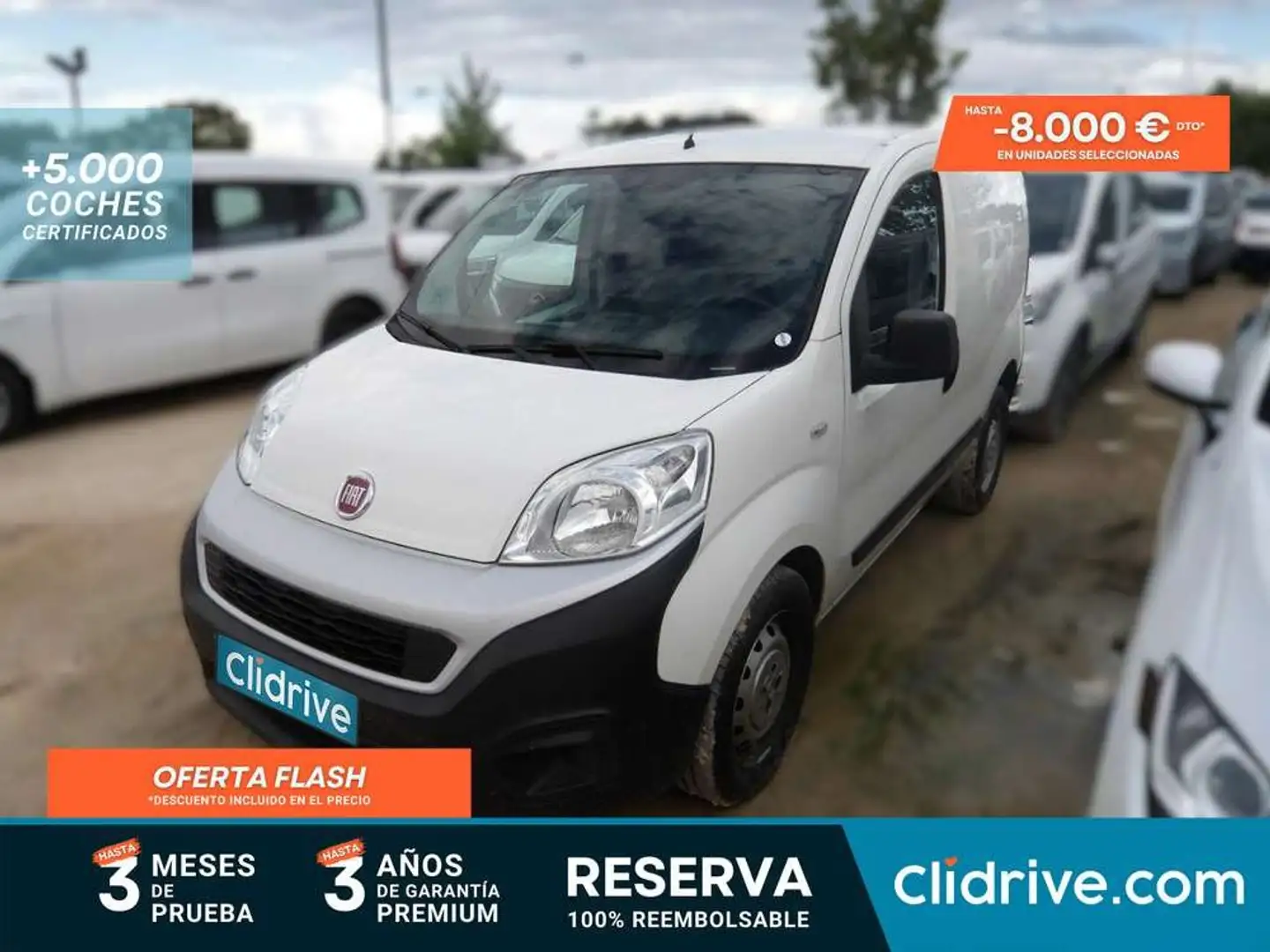 Fiat Fiorino Comercial Cargo SX N1 1.3 MJet 70 kW (95 C Blanco - 1