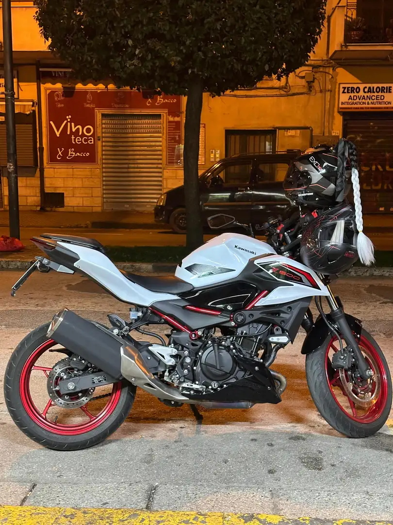Kawasaki Z 500 SE Blanco - 1