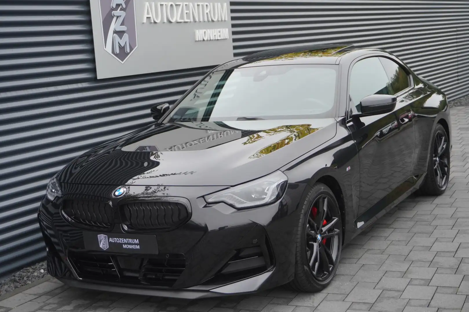 BMW 230 i M-SPORTPAKET|WIDESCREEN|SHADOW|SCHIEBEDACH Noir - 2