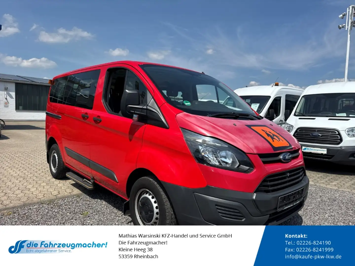 Ford Transit Custom Kombi 300 L1 2.2 TDCi *4107 Rot - 1