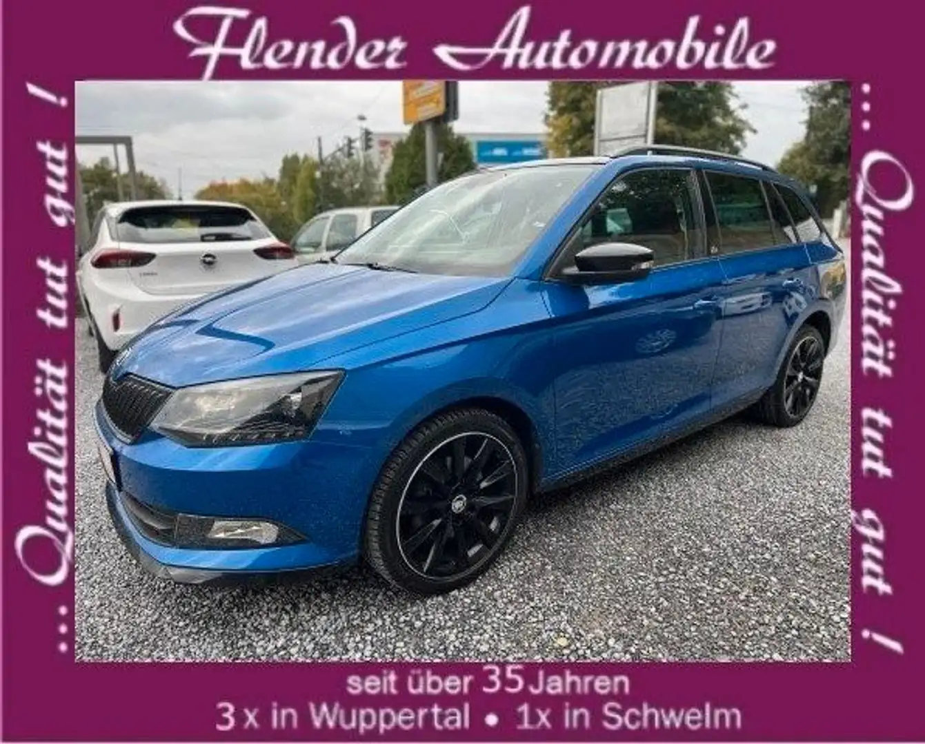 Skoda Fabia Monte Carlo, Autom. inkl.3 J.Hausgarantie Blau - 1