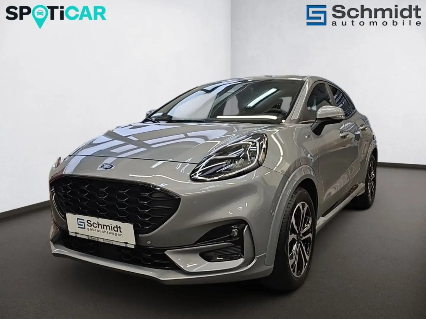 Ford Puma 1,0 EcoBoost Hybrid ST-Line X Aut. mit AHK Silber - 1