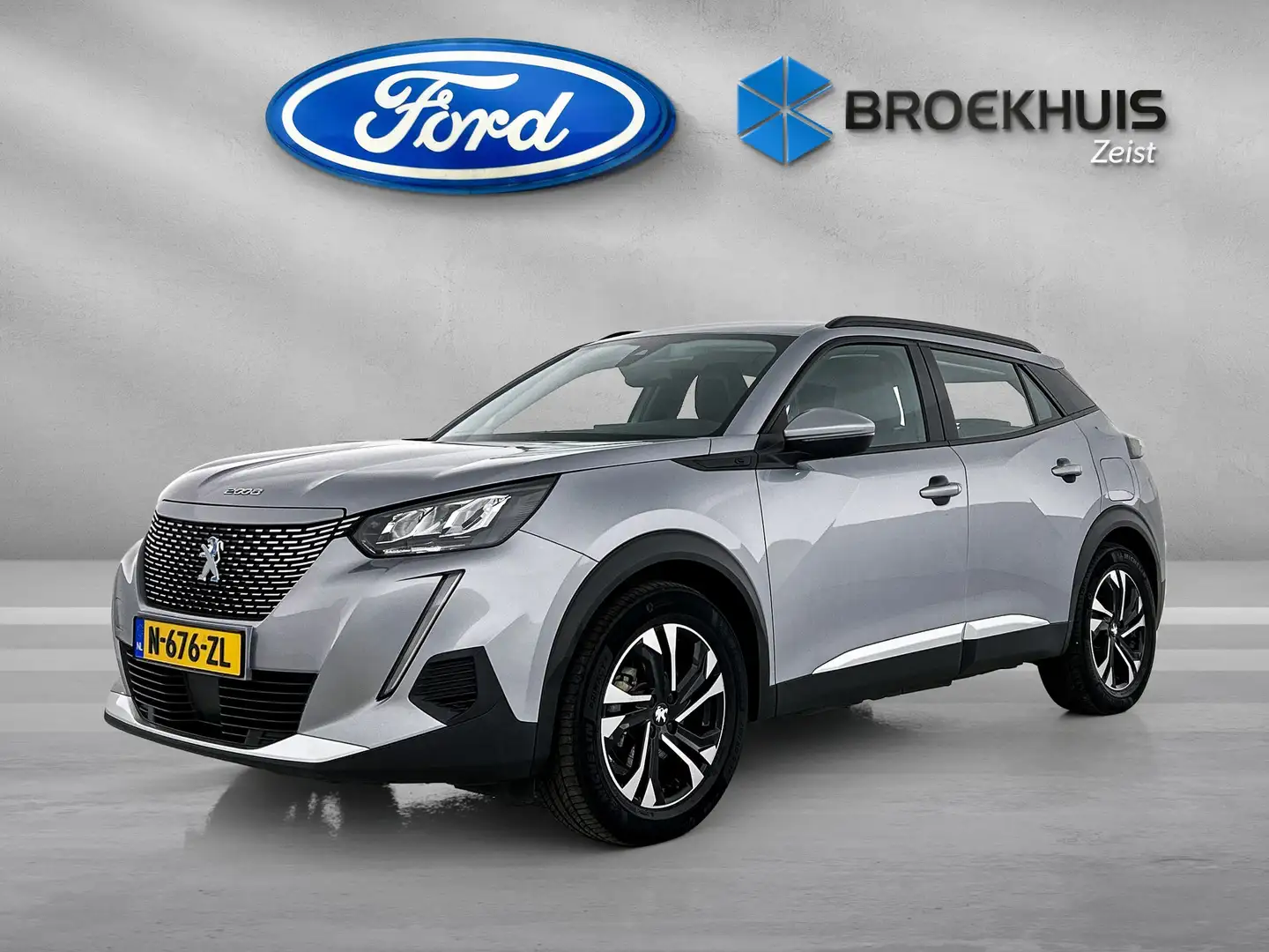 Peugeot e-2008 EV Allure 50 kWh | Half Leder | Camera Gris - 1