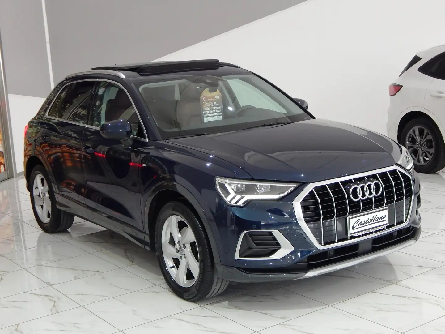 Audi Q3 35 2.0 TDI Business Advanced S-Tronic TETTO-PELLE Blu/Azzurro - 2