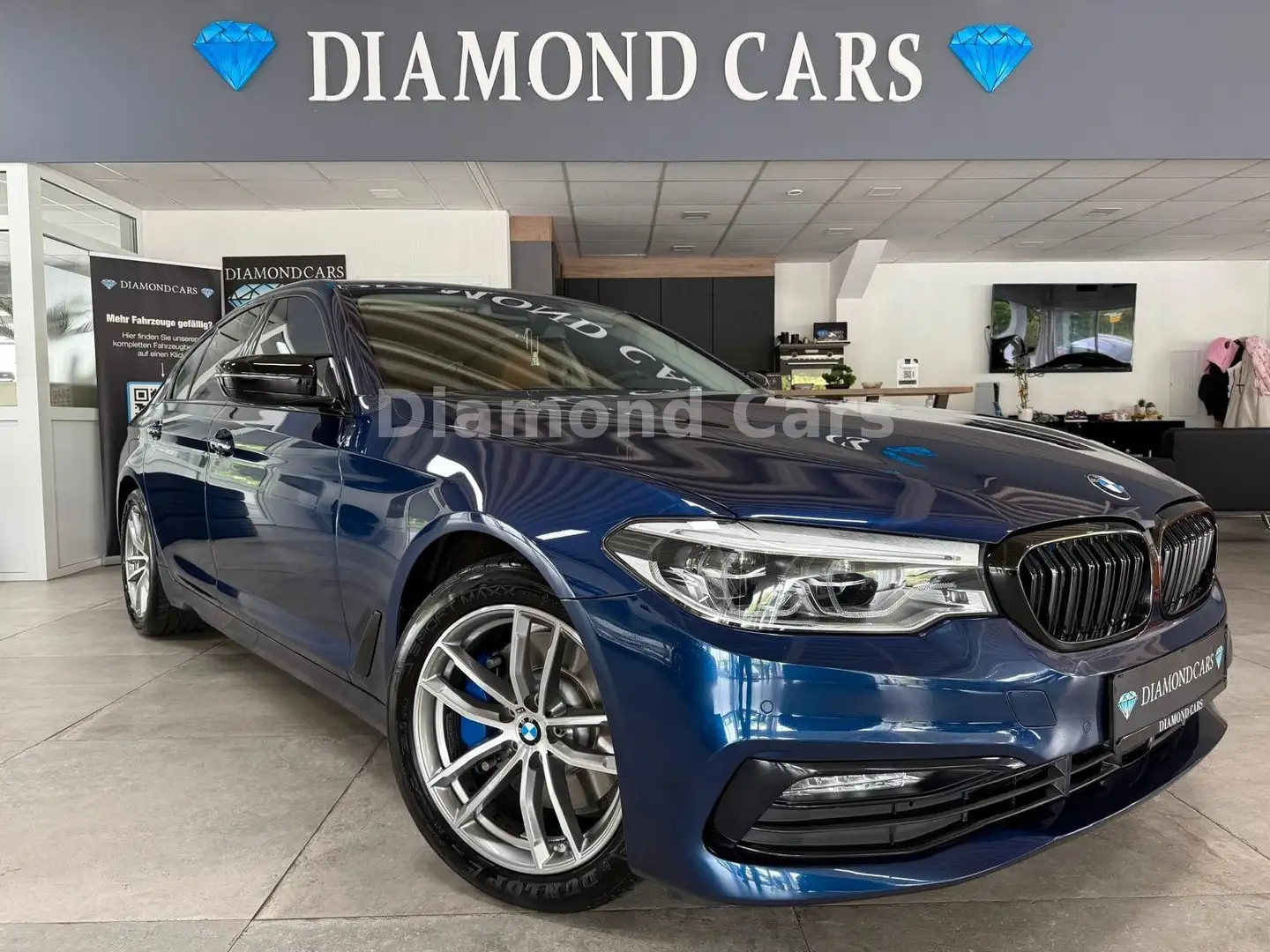 BMW 530 d xDrive Sport Line * HEADUP * VIRTUAL * Bleu - 1